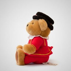 Harrods Red and Black Teddy Bear knights bridge